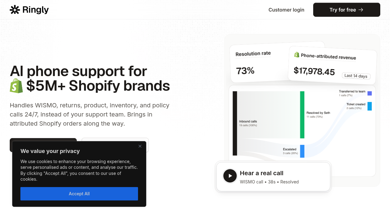 Explore Ringly.io for insights into generative AI chatbot market statistics and growth projections.