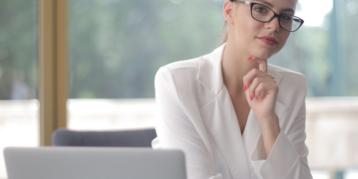 A person intently questioning information, symbolizing the critical mindset needed when interacting with AI outputs.