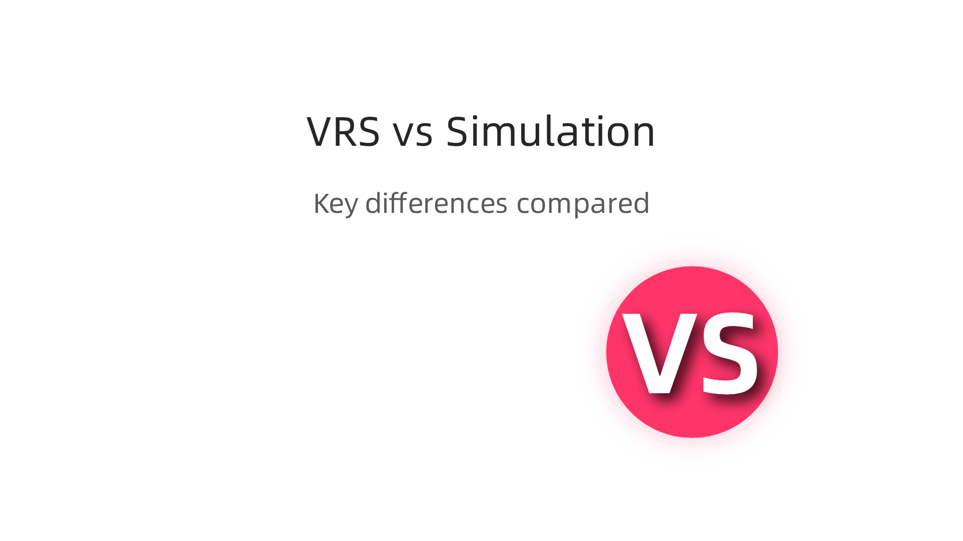 A comparative infographic highlighting the key differences between Value Reinforcement System (VRS) and simulation-based approaches for AI data integrity.