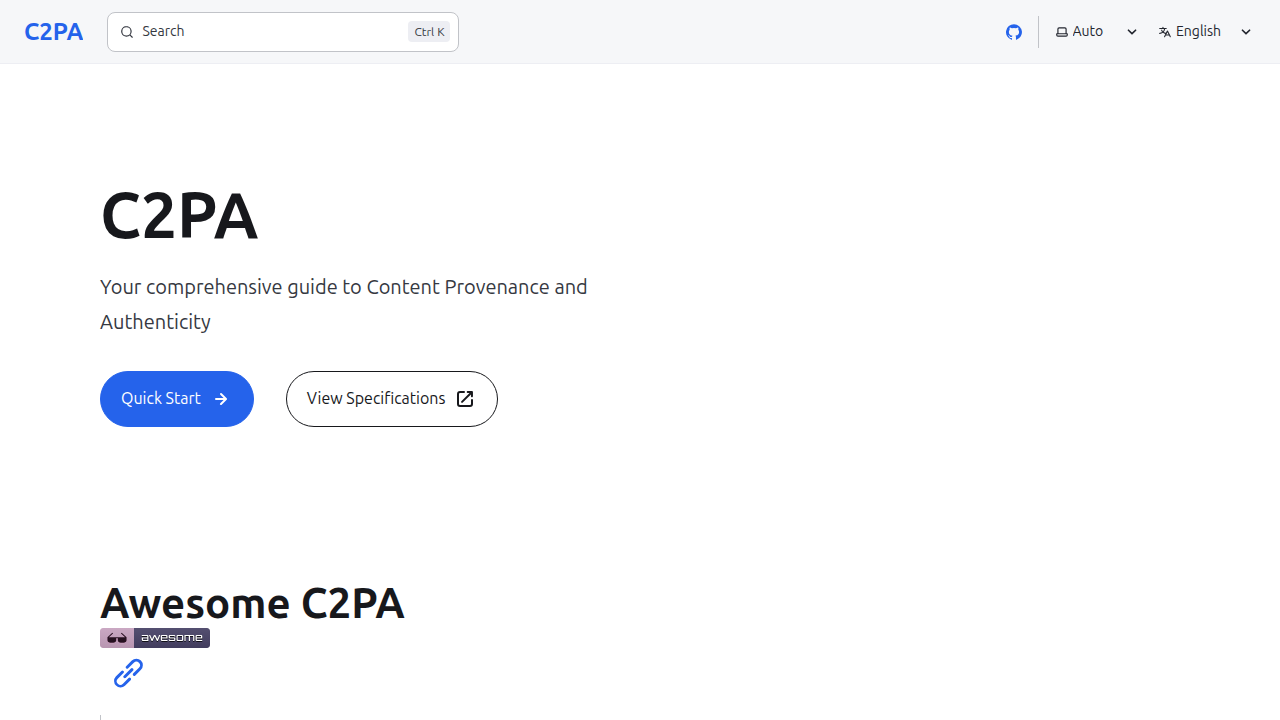 Explore C2PA, a key standard for content provenance, which helps verify the origin and changes made to digital media.