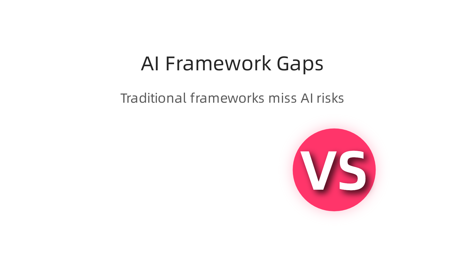 Key reasons traditional cybersecurity approaches are inadequate for AI threats.